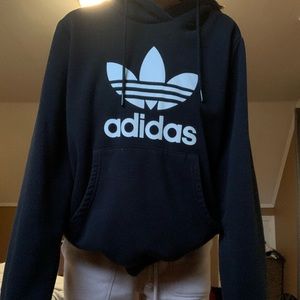 Adidas black sweatshirt